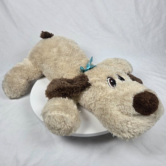 DAN DEE FLOPPY Pal Cream Brown Ears Puppy Dog 17" - Picture 5 of 8